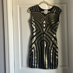 Leola Sequins Sheath Dress Size S